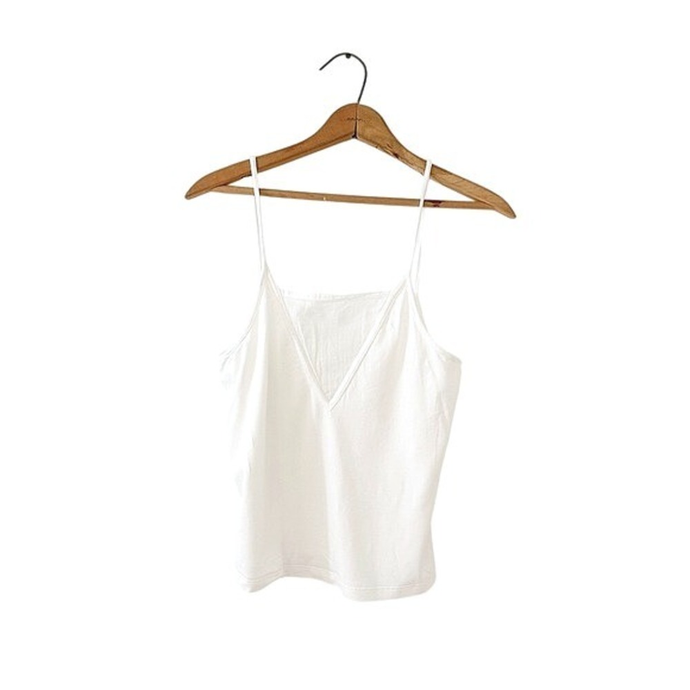 Simple White Tank Made in Italy‎ - 15" pit to pit